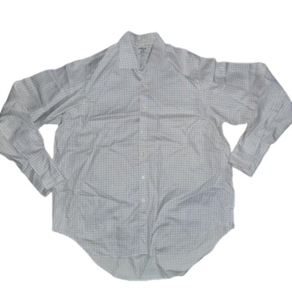 T.M. Lewin Other - T.M. Lewin White, Blue White and Red Club Collar Shirt 17.5 36